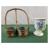 MIDWEST DOUBLE ROUND BASKETS WITH HANDLE 7x7
