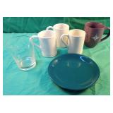 Mosc lot including coffee cups, saucer and