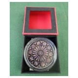 Round Glass Paperweight washington