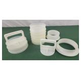 Tupperware Hamburger Patty Ring Press