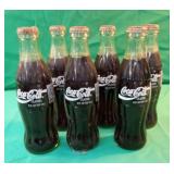 Coca-Cola Classic 8 oz. Glass bottles. 1995