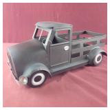 Decorative Metal Black Truck