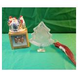 Misc Christmas lot including Santa t-light