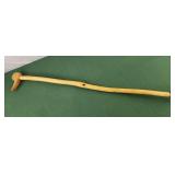 Wood cane 36" with duck head handle