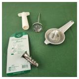 Aluminum juicer, lemon lime juicer, Taylor meat