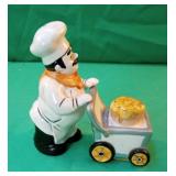 Baker and cart salt and pepper shaker