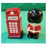 London soldier and telephone booth salt