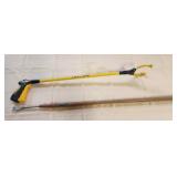 Dandelion digger craftsman tool and a gripper