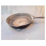 12" cast iron skillet. Has 10 on bottom.