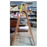 Keller W Series Model W-6 6" wood step ladder