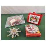 Carolina snowflake. Mini mail box, 3.5" plate,