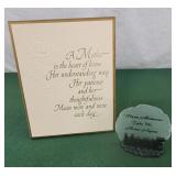 Mother appreciation stand up sign, Home sign