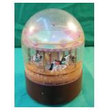 Vintage Willits Musical Carousel Horses Merry Go
