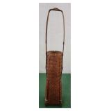 Japanese Ikebana woven Bamboo Basket