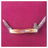 Vintage Old timer folding knife - mfg by Schrade