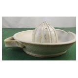 Lemon squeezer pottery juicer