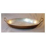 Au gratin copper plated pan 14 x 1.5 x 9