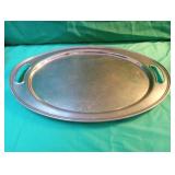 Oval serving tray 18 x 12.5
