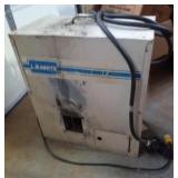 L.B. White heater. Model 346K-3 60,000 BTUH. F