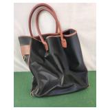 Calvin klein tote bag black and brown 15x15x5