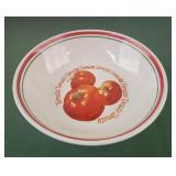12" x3" tomato bowl