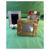 Golf picture frames