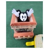 Mickey Mouse and Minnie old style McDonalds toys