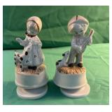 Set of Vintage Action Industries Porcelain