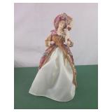 Victorian doll 15" tall tree topper