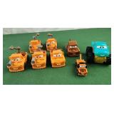 Group of Tow Mater Disney "Cars" McDonald