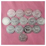 14 RYKO Car Wash Token