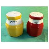 Set of salt and pepper shakers