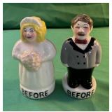 Before and After married couple salt and Pepper