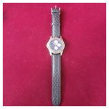 Water Resistant Watch with leather band