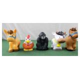 Little people farm animals