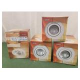 4 new in box recessed lighting fixtures