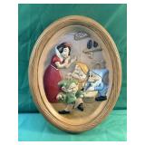 Disneys Snow White handpainted plaque 12.5ï¿½ tall.