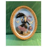Disneys Mary Poppins handpainted plaque. Has tiny