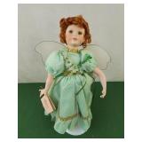 Paradise galleries shamrock fairy 14" doll