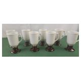 Vintage Hall Irish Creme Coffee Mugs Set of 8