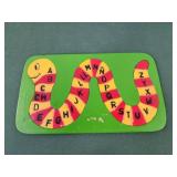 ABC Puzzle Alphabet snake Shape Wooden Jigsaw
