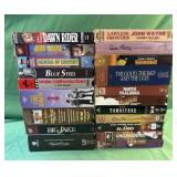 Lot of misc western VHS movies including The