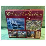 Set of Artist Collection jigsaw puzzles