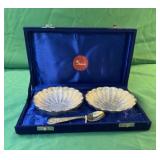 Indiawala set of 2 brushed silver Bhatia Sons