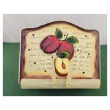 Wooden recipie book holder