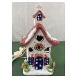 Christmas ceramic electric house lamp by Elements