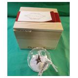 Olive & Cocoa wood box with Joyeux Noel effifel