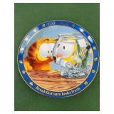 Garfield collector plate BREAKFAST SURE LOOKS