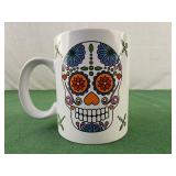 Sugar skull mug