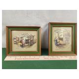 2 vintage Paul Porter prints 6x7